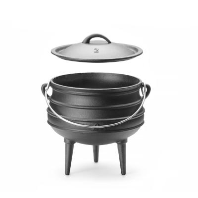 Litinový hrnec, HENDI, Černá, ⌀245x(H)280mm | 629291